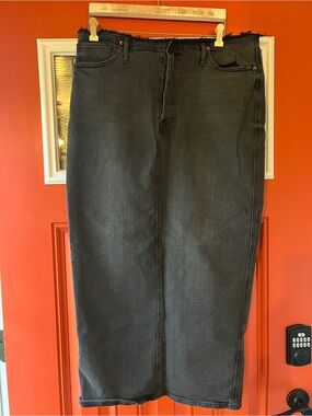 Express Denim Maxi Skirt 14